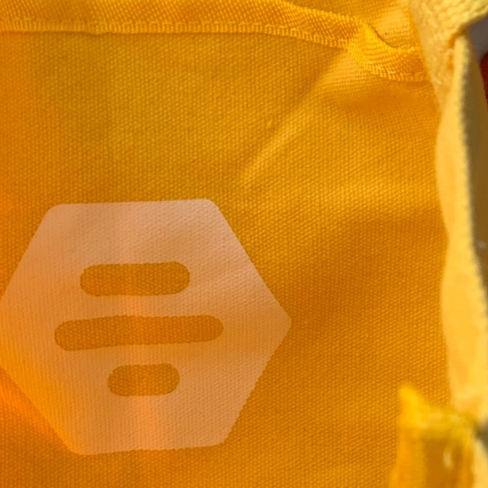 BUMBLE YELLOW CANVAS BAG - Picture 8 of 8